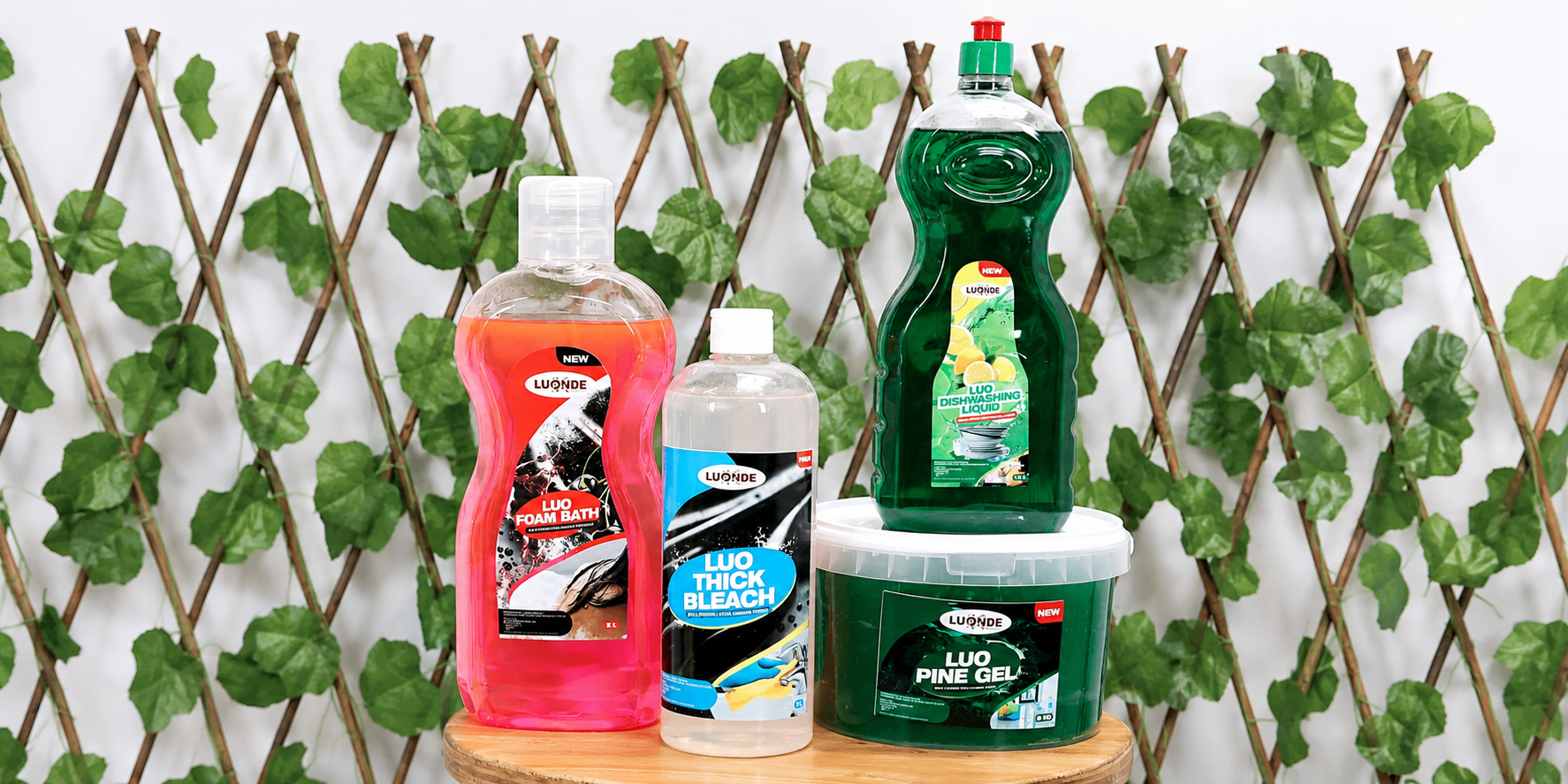 Luonde chemical product presentation